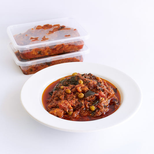 Eggplant & Sour Grape Stew (Vegetarian)