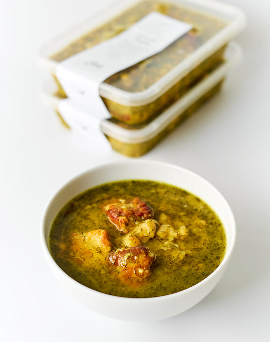 Halloumi Baghala Stew