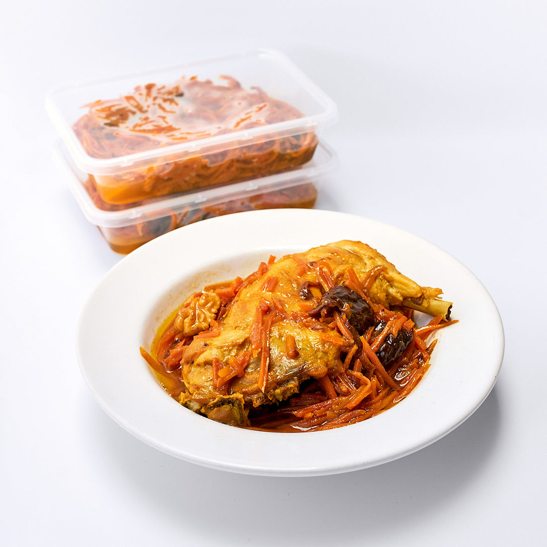 Carrot And Prune Stew With Chicken Shila Kitchen